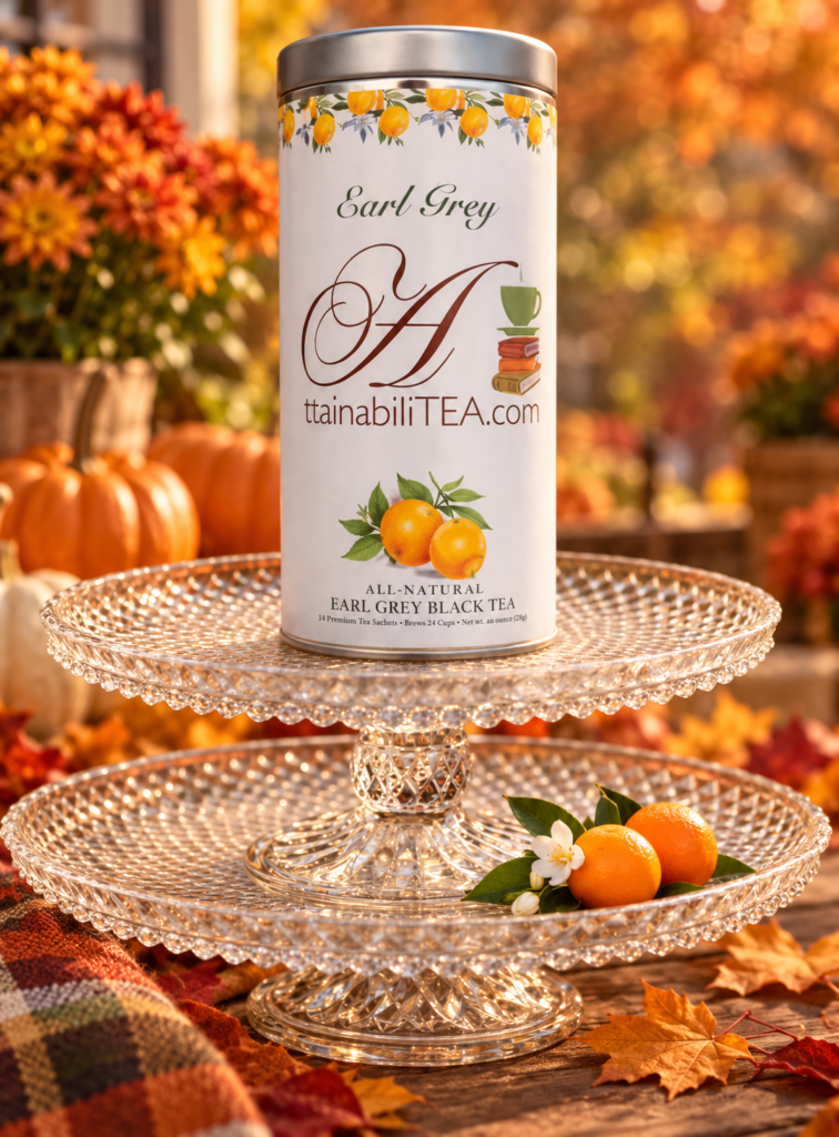Autumn Earl Grey Tea Stand