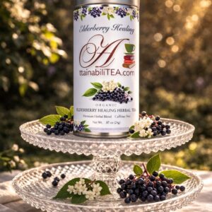 Product Photo Elderberry Healing Herbal AttainabiliTEA