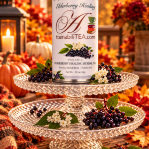 Elderberry Healing Tea Autumn