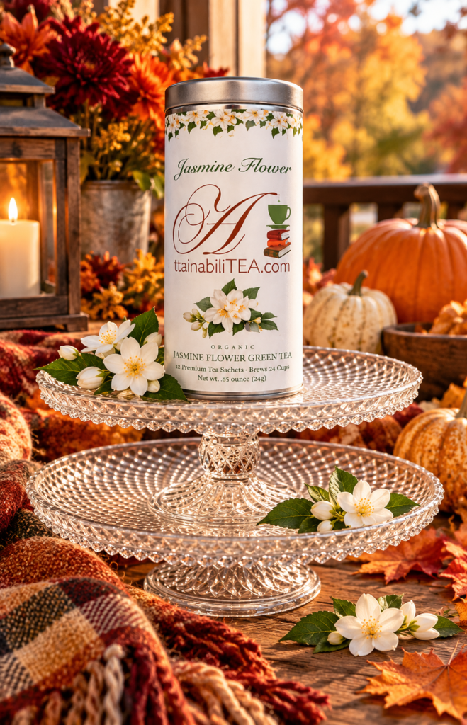 Jasmine Tea in an Autumn Still Life