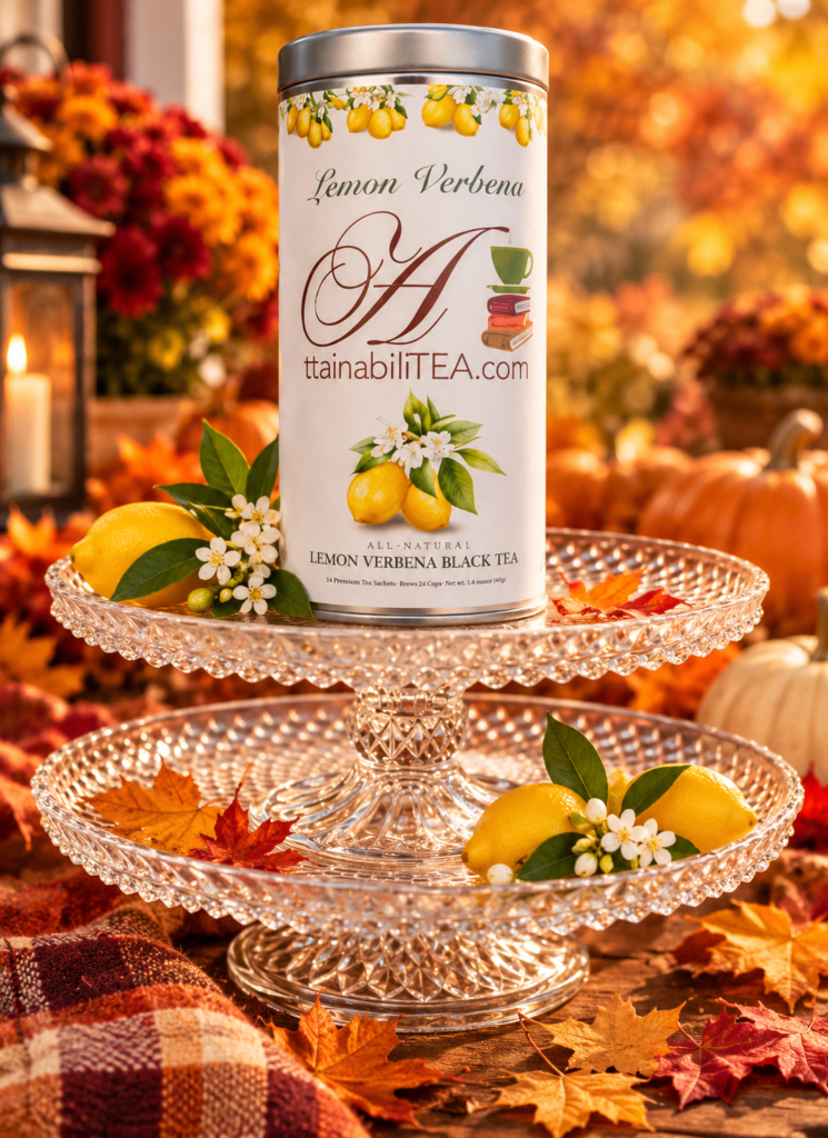 Lemon Verbena Autumn Tea Still Life